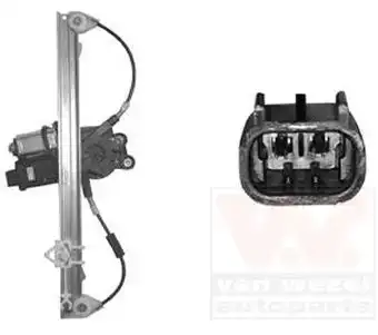 Γρύλος Παραθύρου Ηλεκτρικός FIAT GRANDE PUNTO Hatchback / 3dr 2005 - 2008 ( 199 ) 1.2  ( 199 A4.000  ) (65 hp ) Βενζίνη #039107047