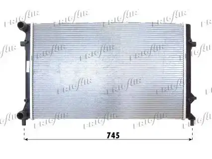 Ψυγείο Νερού SEAT ALTEA Hatchback / 5dr 2004 - 2009 ( 5P ) 1.4 16V  ( BXW,CGGB  ) (86 hp ) Βενζίνη #044306350