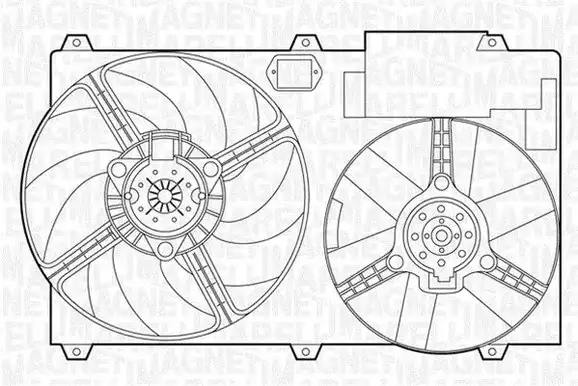 Βεντιλατέρ Νερού FIAT DUCATO Van 2003 - 2006 ( 244 ) 2.0  ( RFL (XU10J2U)  ) (110 hp ) Βενζίνη #044806460