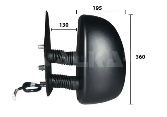 Καθρέπτης Ηλεκτρικός FIAT DUCATO Van 2003 - 2006 ( 244 ) 2.0  ( RFL (XU10J2U)  ) (110 hp ) Βενζίνη #044807592