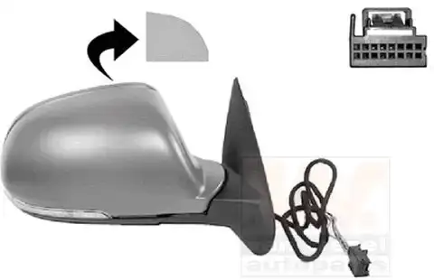 Καθρέπτης Ηλεκτρικός SKODA OCTAVIA Hatchback / 5dr 2008 - 2013 ( 5 ) 1.2 TSI  ( CBZB  ) (105 hp ) Βενζίνη #045507481