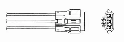 Αισθητήρες Λ (λάμδα) HYUNDAI ACCENT 1994 - 1997 ( UA ) ( X3 ) NGK 0461