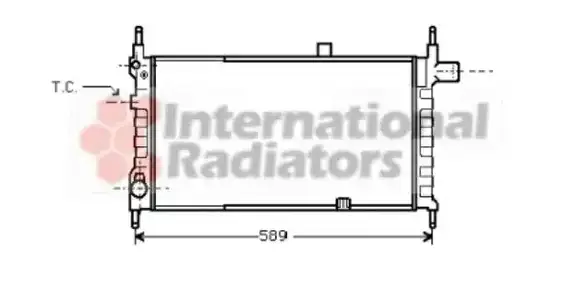 Ψυγείο Νερού OPEL COMBO Mini Van 1985 - 1988 1300 ( 13N ) Petrol #047306310