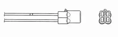 Αισθητήρες Λ (λάμδα) SUBARU FORESTER 2002 - 2006 ( SG ) NGK 0495