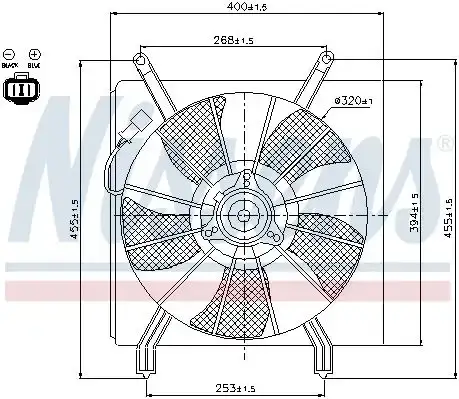 Βεντιλατέρ Νερού HONDA CRV SUV/ ΕΚΤΟΣ ΔΡΟΜΟΥ / 5dr 2002 - 2004 ( RD ) 2.0 (RD4)  ( K20A4  ) (150 hp ) Βενζίνη #050506440