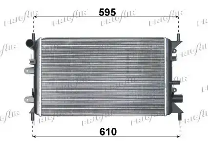 Ψυγείο Νερού FORD ESCORT ( GAL ) Hatchback / 3dr 1992 - 1995 MK6 1.4  ( F6F,F6G  ) (71 hp ) Βενζίνη #055606300