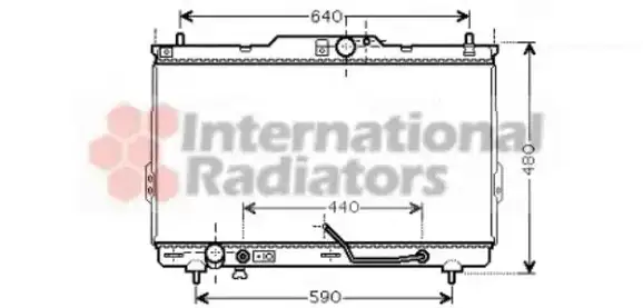 Ψυγείο Νερού HYUNDAI SANTA FE SUV/ ΕΚΤΟΣ ΔΡΟΜΟΥ / 5dr 2000 - 2004 ( SM ) 2.0 CRDi  ( D4EA  ) (113 hp ) Πετρέλαιο #057006350