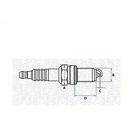 Μπουζί SUZUKI ALTO 2002 - 2008 ( RF ) MAGNETI MARELLI 062000768304
