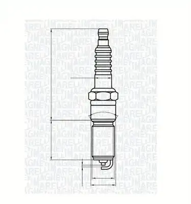 Μπουζί MAZDA 2 2003 - 2005 ( DY ) MAGNETI MARELLI 062000787304