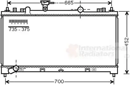 Ψυγείο Νερού MAZDA 6 Sedan / 4dr 2008 - 2013 ( GH ) 2.0 MZR-CD  ( RF7J  ) (140 hp ) Πετρέλαιο #063206320
