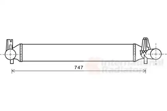 Ψυγείο Intercooler SKODA FABIA Hatchback / 5dr 2007 - 2011 1.4 TSI RS  ( CAVE,CTHE  ) (180 hp ) Βενζίνη #066606220