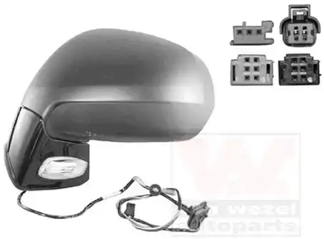 Καθρέπτης Ηλεκτρικός CITROEN C4 PICASSO MPV / ΠΟΛΥΜΟΡΦΙΚΑ / 5dr 2007 - 2012 ( UD ) 1.6 16V  ( 5FX (EP6DT)  ) (150 hp ) Βενζίνη #071707502