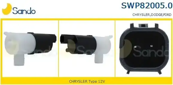 Μοτεράκι Δοχείου Υαλοκαθαριστήρων JEEP CHEROKEE SUV/ ΕΚΤΟΣ ΔΡΟΜΟΥ / 5dr 2002 -2005 ( KJ ) 2.4  ( ED1  ) (152 hp ) Βενζίνη #077708450
