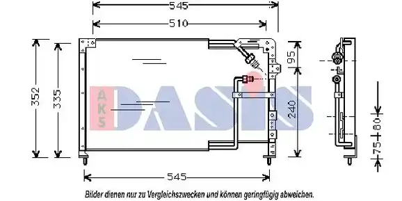 Ψυγείο A/C (Εξωτερικό) MAZDA 323 Sedan / 4dr 1992 - 1995 ( BG ) 1.3  ( B383,B3E  ) (67 hp ) Βενζίνη #078306400