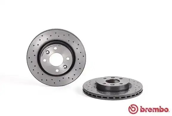 Δισκόπλακες RENAULT 19 1988 -1992 ( B53 ) ( C53 ) BREMBO 09.5802.2X