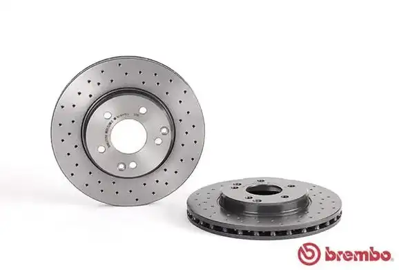 Δισκόπλακες MERCEDES C CLASS 2000 - 2003 ( W203 ) BREMBO 09.8411.1X