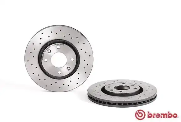 Δισκόπλακες PEUGEOT 206 1998 - 2002 BREMBO 09.8760.1X