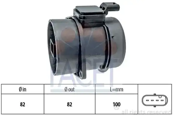 Ηλεκτρονικό σύστημα κινητήρα MERCEDES C CLASS 2007 - 2011 ( W204 ) FACET 10.1455