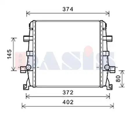 Ψυγείο Νερού Βοηθητικό AUDI Q7 SUV/ ΕΚΤΟΣ ΔΡΟΜΟΥ / 5dr 2009 - 2015 ( 4L ) 3.0 TFSI quattro  ( CJTC,CJWC  ) (272 hp ) Βενζίνη #125006310