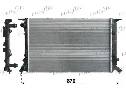 Ψυγείο Νερού AUDI A6 S/Wagon / 5dr 2010 - 2014 ( C7 ) 2.0 TDI  ( CGLC,CMGB  ) (177 hp ) Πετρέλαιο #128006300
