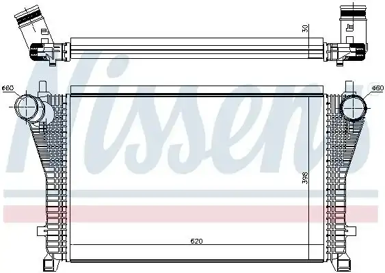 Ψυγείο Intercooler AUDI A3 Cabrio / 2dr 2012 - 2016 ( 8V ) 1.8 TFSI  ( CJSA,CJSB  ) (180 hp ) Βενζίνη #132106230