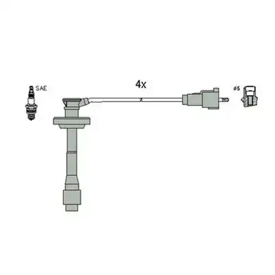 Μπουζοκαλώδιο / Εξαρτήματα Σύνδεσης TOYOTA CELICA 2002 - 2005 ( T230 ) HITACHI 134971
