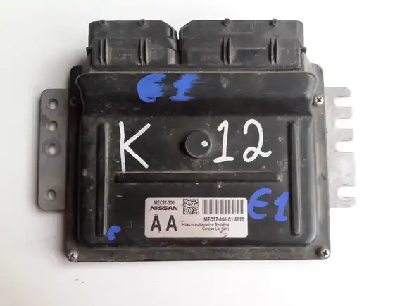 Εγκέφαλος Κινητήρα NISSAN MICRA Hatchback / 3dr 2003 - 2005 ( K12 ) 1.2 16V  ( CG12DE,CR12DE  ) (80 hp ) Βενζίνη #MEC37300