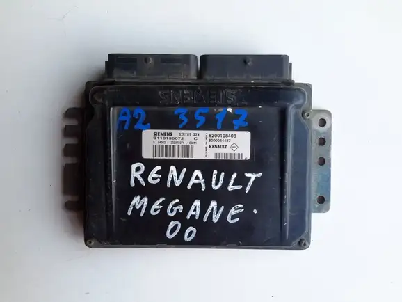 Εγκέφαλος Κινητήρα RENAULT MEGANE ( BA ) Hatchback / 5dr 1999 - 2002 1.4 16V (BA0D, BA1H, BA0W, BA10)  ( K4J 714,K4J 750  ) (95 hp ) Βενζίνη #S110130072C