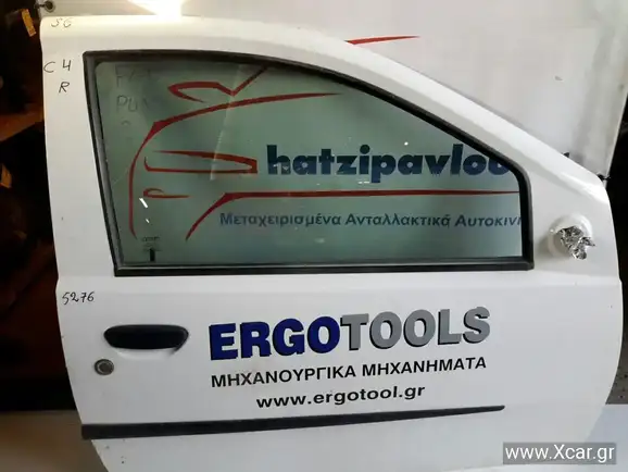 Πόρτα FIAT PUNTO Hatchback / 3dr 2003 - 2011 ( 188 ) 1.2 16V 80 (188.233, .235, .253, .255, .333, .353, .639,...  ( 188 A5.000  ) (80 hp ) Βενζίνη #XC5276