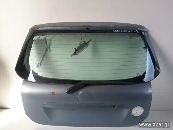 3/5η Πόρτα Πίσω TOYOTA COROLLA Hatchback / 3dr (KM22) 2002 - 2004 ( E120 ) 1.4 D (NDE120_)  ( 1ND-TV  ) (90 hp ) Πετρέλαιο #XC5923