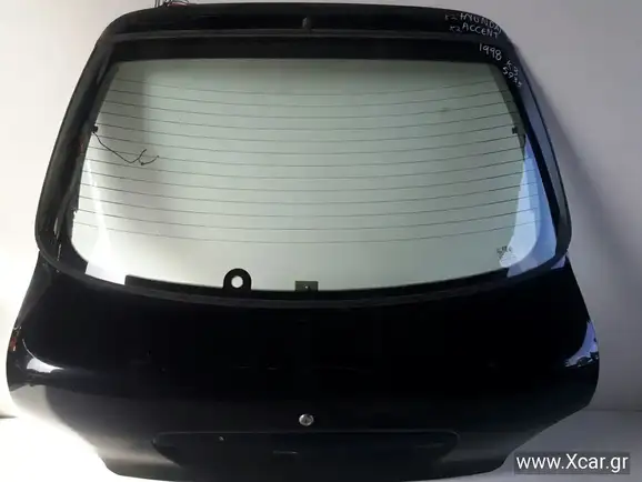 3/5η Πόρτα Πίσω HYUNDAI ACCENT Hatchback / 3dr 1997 - 1999 ( UA ) ( X3 ) 1.3  ( G4EH  ) (60 hp ) Βενζίνη #XC5933