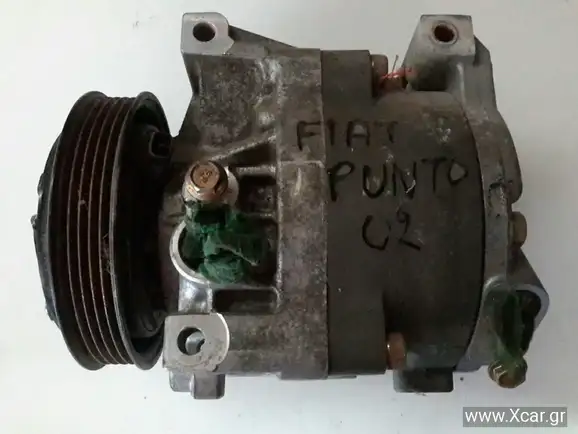 Συμπιεστής A/C (Κομπρέσορας) FIAT BRAVA Hatchback / 5dr 1995 - 2003 ( 182 ) 1.9 JTD  ( 182 B9.000  ) (100 hp ) Πετρέλαιο #XC6688