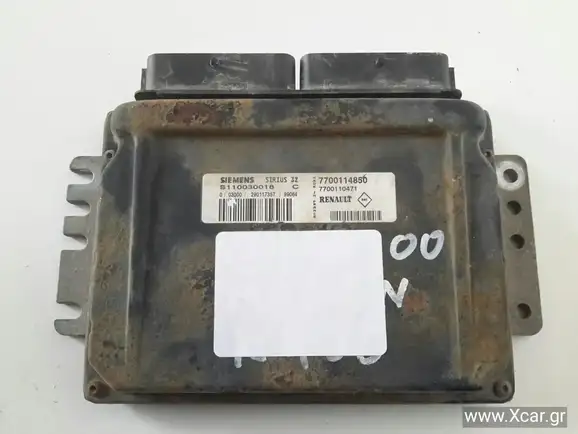 Εγκέφαλος Κινητήρα RENAULT MEGANE ( LA ) Sedan / 4dr 1999 - 2002 1.4 16V (LA0D, LA1H, lA0W, LA10)  ( K4J 714,K4J 750  ) (95 hp ) Βενζίνη #S110030018