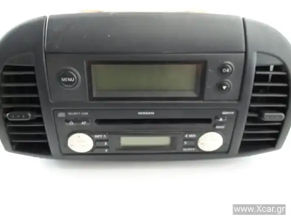Ράδιο CD NISSAN MICRA Hatchback / 3dr 2003 - 2005 ( K12 ) 1.0 16V  ( CG10DE  ) (65 hp ) Βενζίνη #XC10957