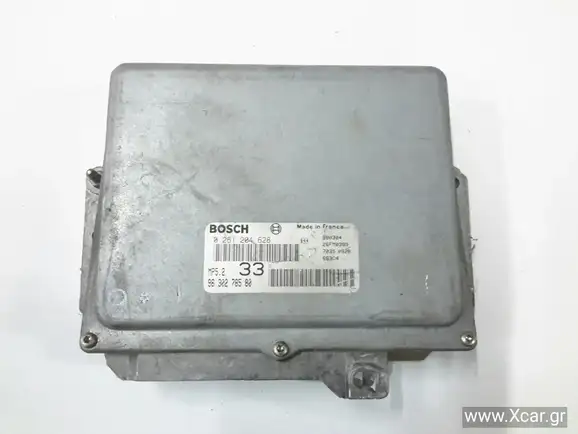 Εγκέφαλος Κινητήρα PEUGEOT 106 Hatchback / 3dr 1996 - 2003 1.0 i  ( CDY (TU9M)  ) (45 hp ) Βενζίνη #0 261 204 628