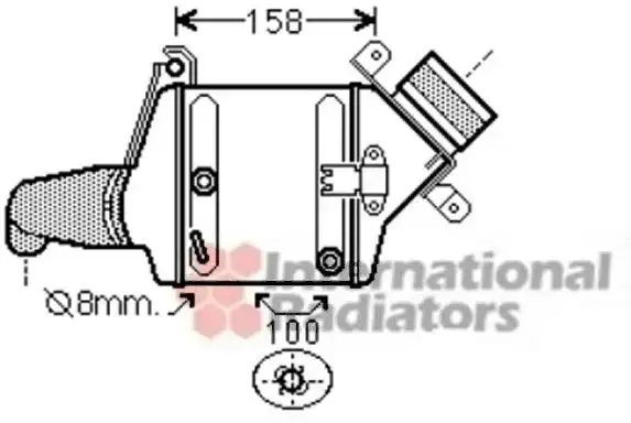 Ψυγείο Intercooler BMW X5 SUV/ ΕΚΤΟΣ ΔΡΟΜΟΥ / 5dr 2014 - 2018 ( F15 ) M  ( S63 B44 B  ) (575 hp ) Βενζίνη #151106201