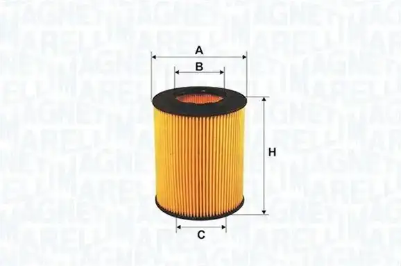 Φίλτρο λαδιού VW FOX 2005 - 2012 ( 5Z1 ) MAGNETI MARELLI 152071758827