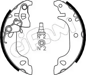 Θερμουίτ/Σιαγώνα FIAT PUNTO 2003 - 2011 ( 188 ) CIFAM 153-079