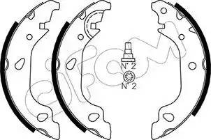 Θερμουίτ/Σιαγώνα FIAT PUNTO 2003 - 2011 ( 188 ) CIFAM 153-080