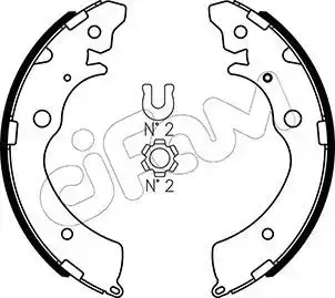 Θερμουίτ/Σιαγώνα HONDA ACCORD 1990 - 1993 ( CB / C ) CIFAM 153-154