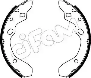 Θερμουίτ/Σιαγώνα MAZDA 323 1990 - 1992 ( BG ) CIFAM 153-210