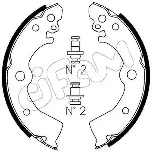 Θερμουίτ/Σιαγώνα NISSAN ALMERA 1995 - 1998 ( N15 ) CIFAM 153-281