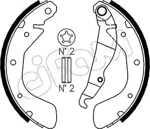 Θερμουίτ/Σιαγώνα OPEL CORSA 2000 - 2004 ( C ) CIFAM 153-308