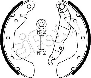 Θερμουίτ/Σιαγώνα OPEL CORSA 2000 - 2004 ( C ) CIFAM 153-309