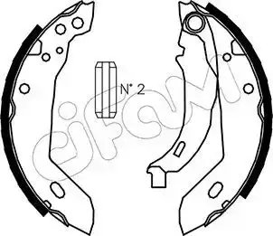 Θερμουίτ/Σιαγώνα PEUGEOT 205 1983 - 1992 ( 741 ) CIFAM 153-344