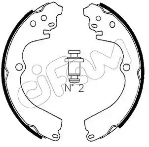 Θερμουίτ/Σιαγώνα SUBARU FORESTER 2000 - 2002 ( SF ) CIFAM 153-383