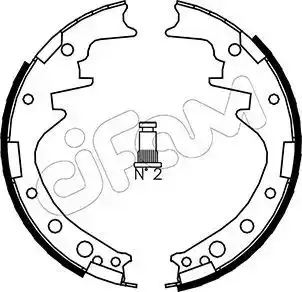 Θερμουίτ/Σιαγώνα TOYOTA HIACE 1977 - 1983 ( H20/40 ) CIFAM 153-413