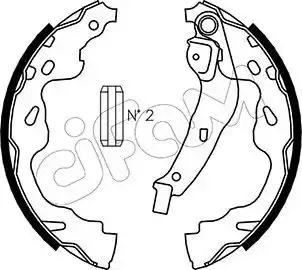 Θερμουίτ/Σιαγώνα TOYOTA YARIS 2003 - 2006 ( XP10 ) CIFAM 153-438