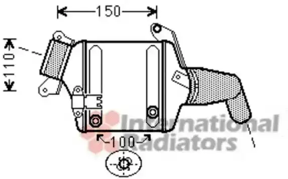 Ψυγείο Intercooler BMW 6 Series Cabrio / 2dr ( F12 ) 2011 - 2015  640 i  ( N55 B30 A  ) (320 hp ) Βενζίνη #155106202