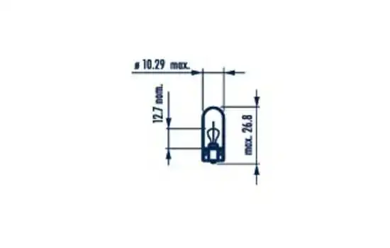 Λυχνία προβολέα MERCEDES CLK 2002 - 2005 ( C209 ) NARVA 17177